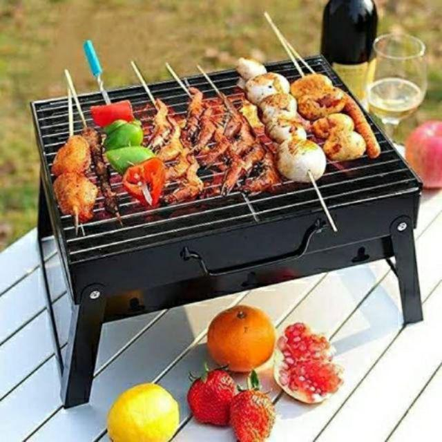 Alat Panggangan Daging LGI Bakaran Sate Arang Bakar Ayam Portable BBQ Arang Grill