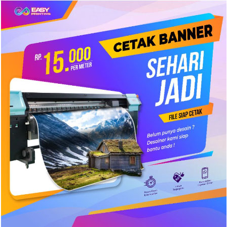 Cetak BANNER/SPANDUK/BACKDROP MURAH 1 HARI JADI