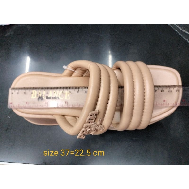 SANDAL JELLY WANITA DEWASA IMPORT WEDGES SLOP TALI 2 8866