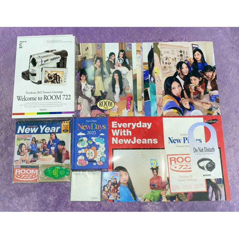 [Ready] Newjeans New jeans NJ Minji Haerin Danielle Dani Hanni Hyein Season’s Greetings 2023 SG23 Sh