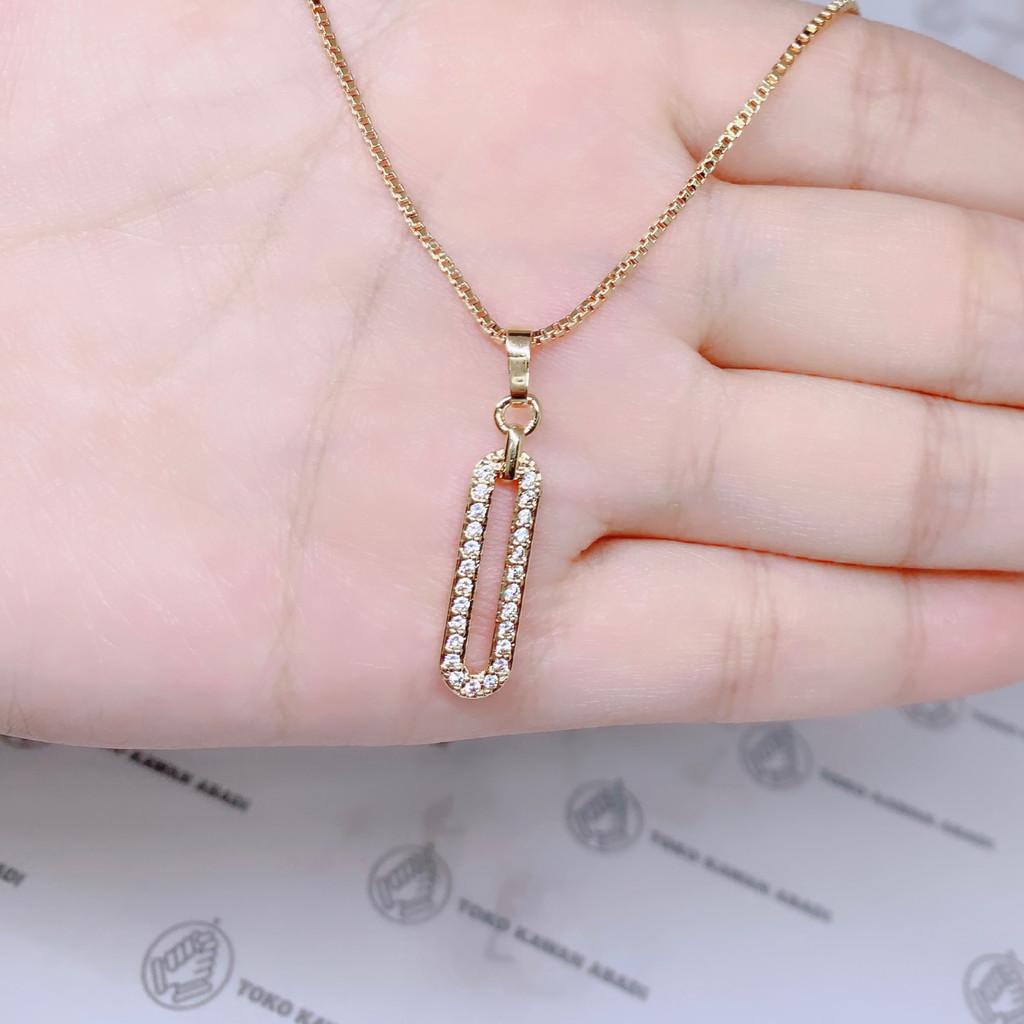 Xuping Gold Kalung Perhiasan Fashion Wanita Liontin Bali *39