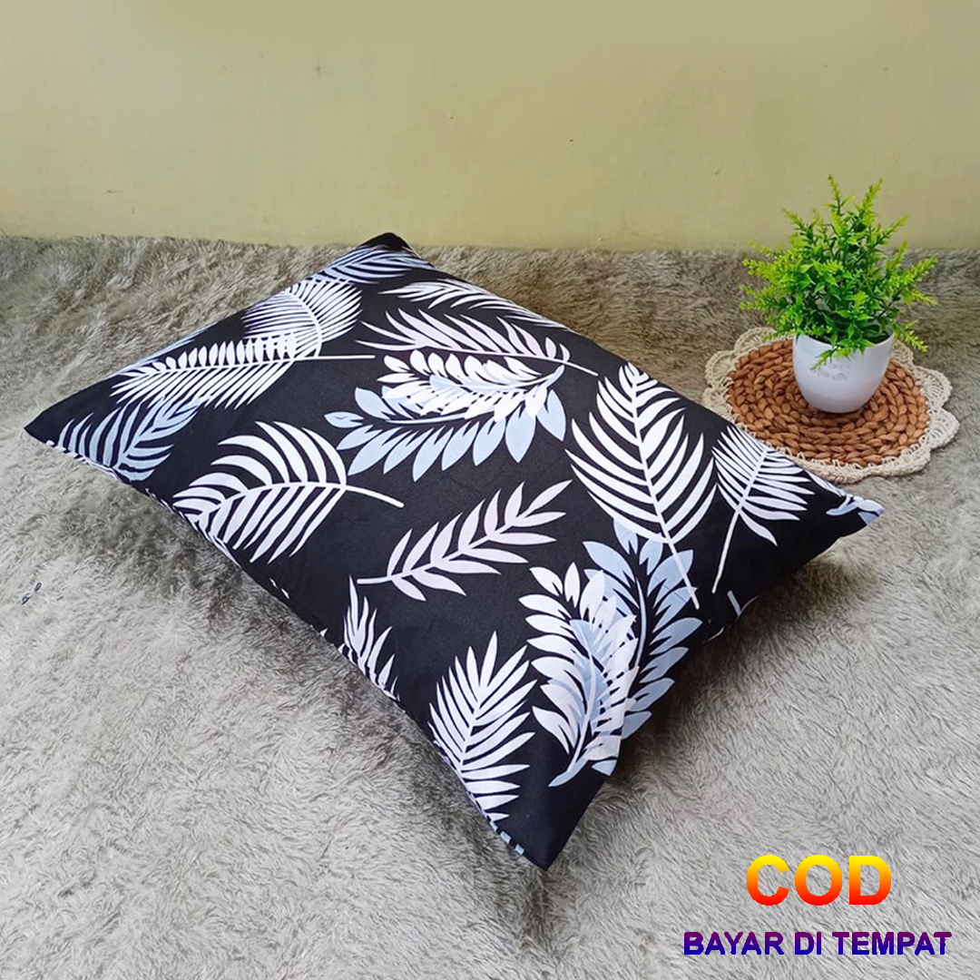 ✅COD Sarung Bantal Tidur Pillow Motif 45x65 Kain Katun Premium Dekor Dekorasi Kamar Aesthetic Perlengkapan Rumah Murah