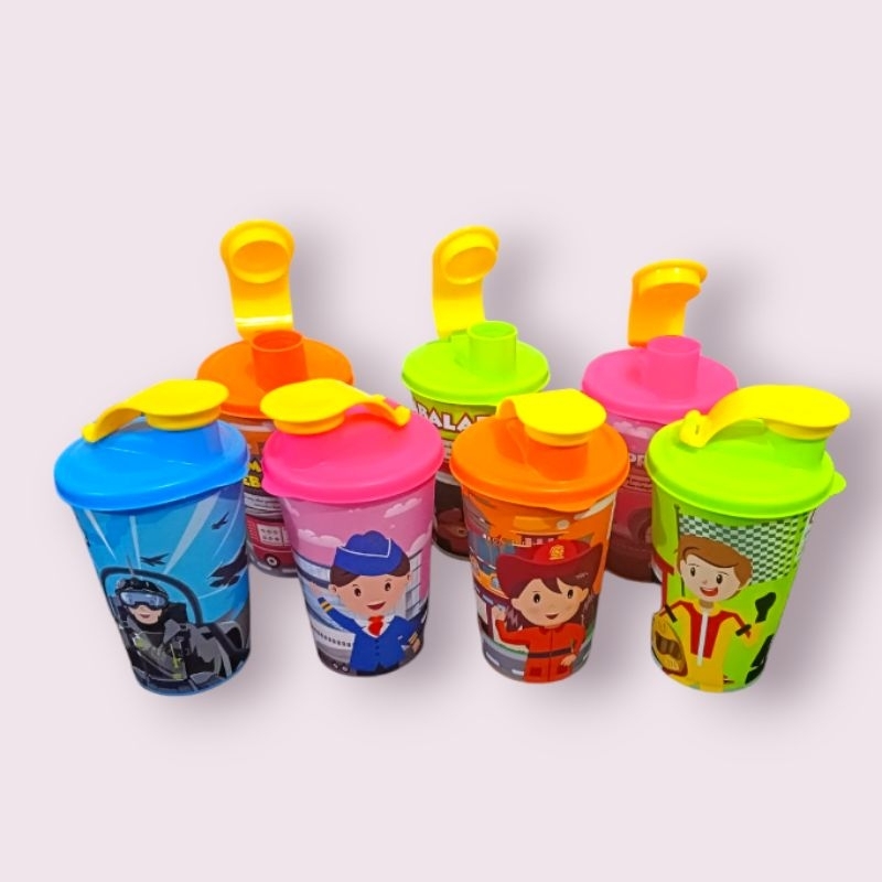 gelas minum tumbler/tumbler anak/souvenir ulang tahun