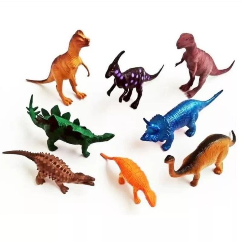 DINO WORLD KTG 8PCS PR17286