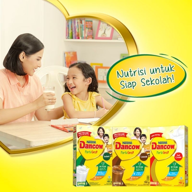 

Dancow Fortigro Cokelat, Instan dan Fullcream 780gr