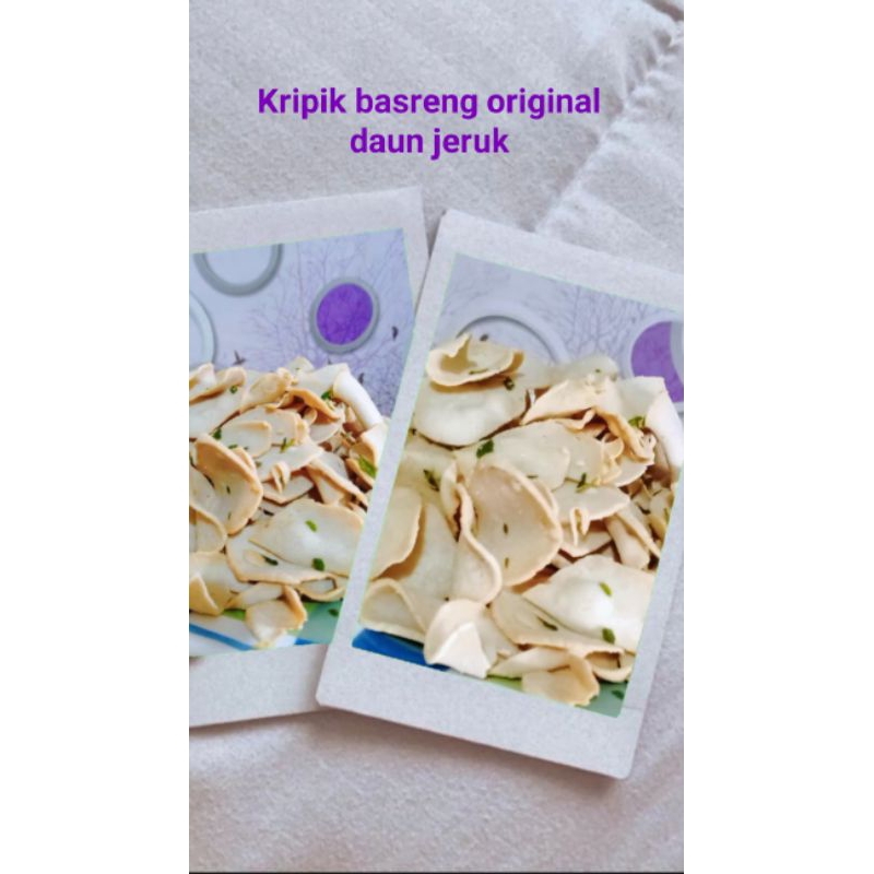 

KRIPIK BASRENG ORIGINAL DAUN JERUK