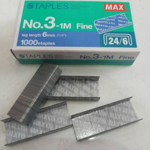 

Max Isi / Refill Stapler / Staples Besar No. 3-1M