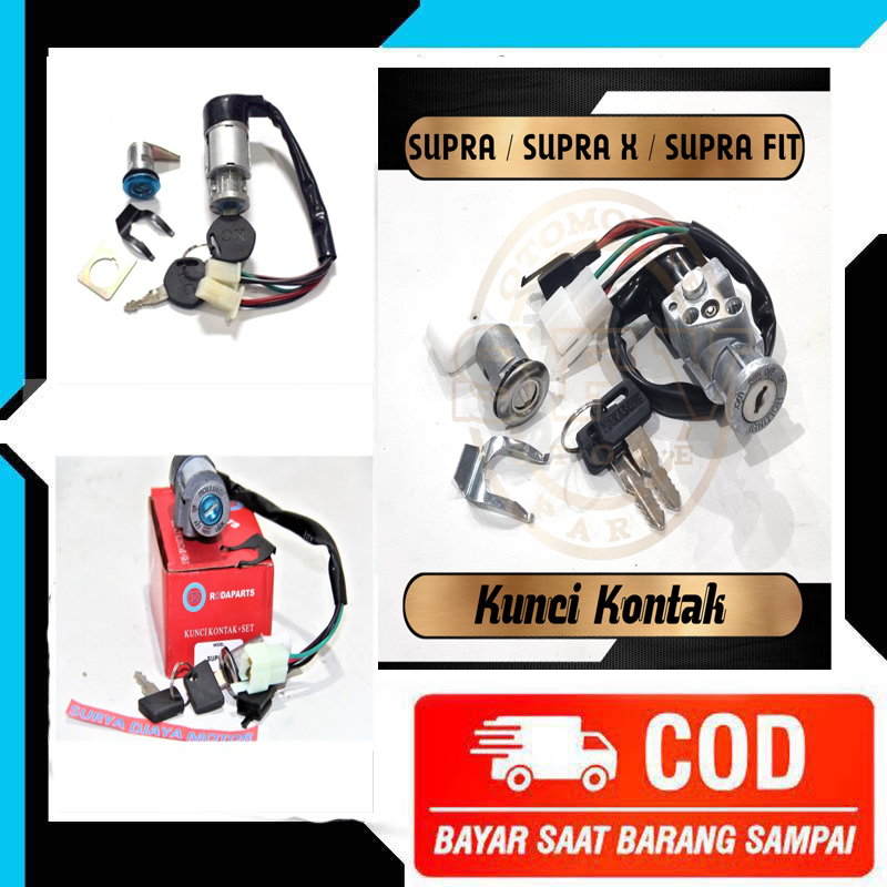 KUNCI KONTAK MOTOR SUPRA FIT NEW - FIT X - SUPRA FIT LAMA - SUPRA X LAMA - SUPRA 100 - SUPRA XX - 1 