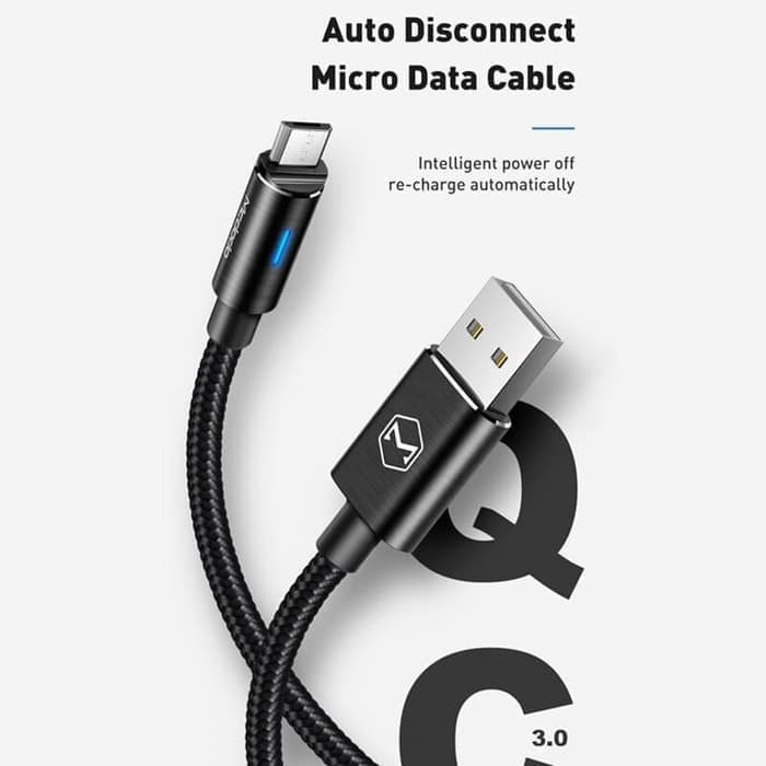 Mcdodo Auto Disconnect Micro USB Data Cable QC 3.0