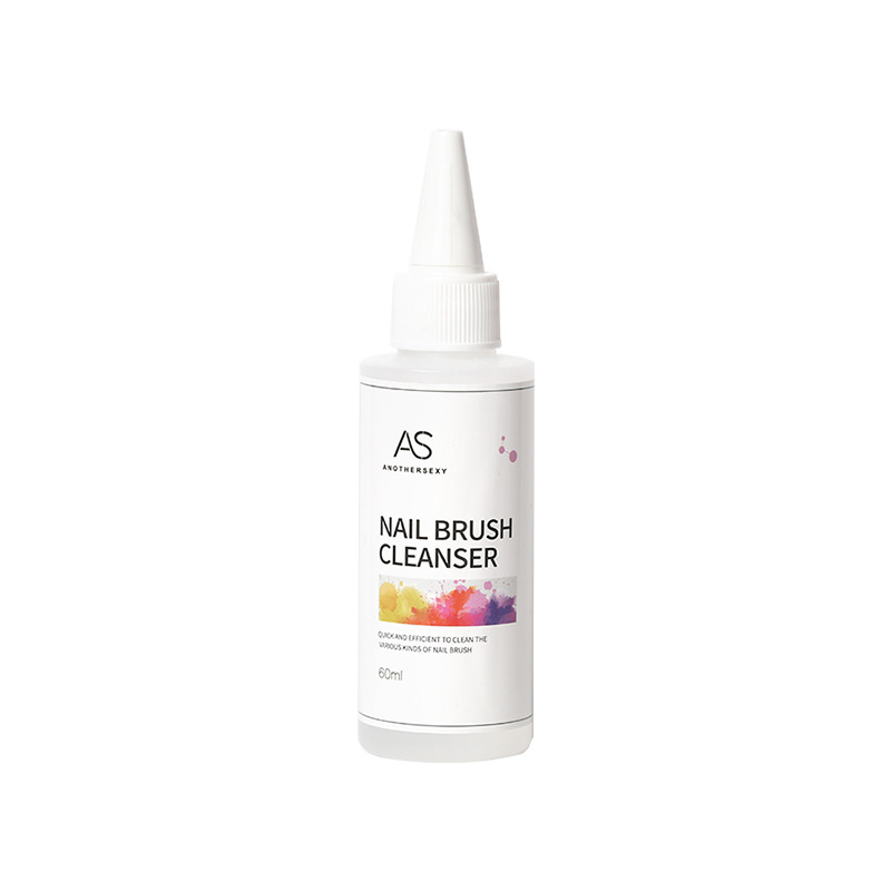Original | AS Another Sexy Nail Brush Cleanser 60 ML | Pembersih Kuas Nail Art | Nail Brush Cleanser | UV Gel Polish Brush Cleanser