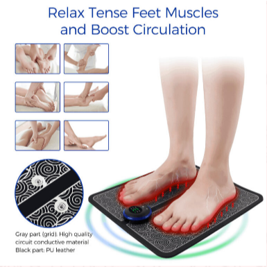 EMS alat therapi kaki terapi kaki terapi leher terapi badan EMS foot massager recharge foot pad