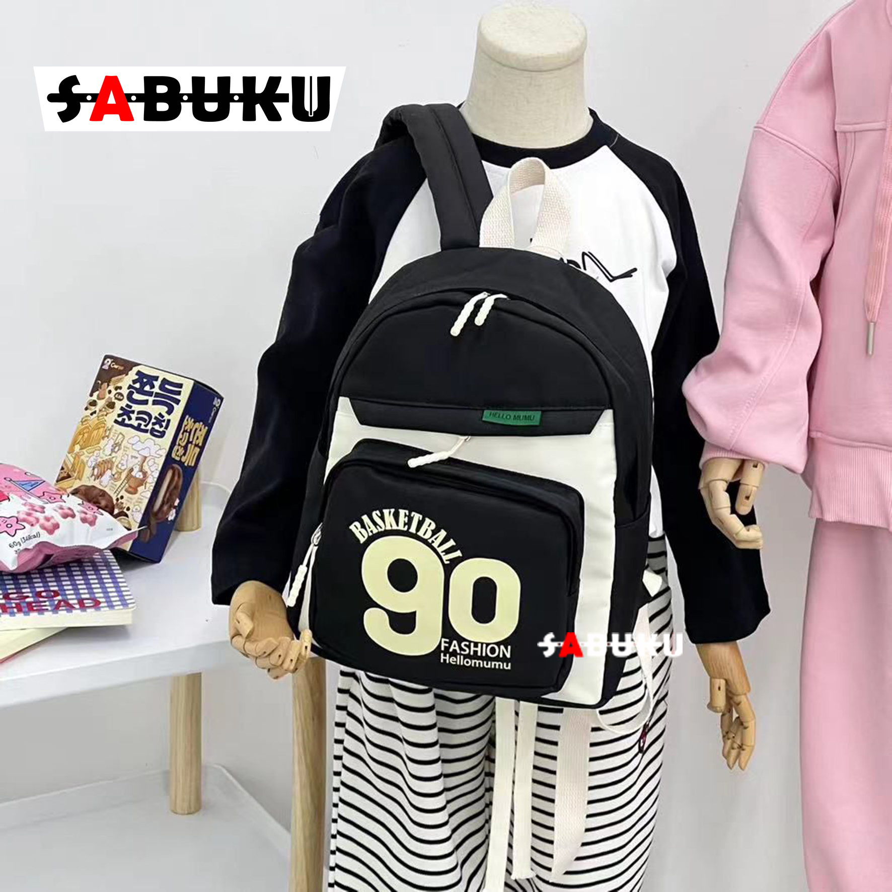 [SK]Tas Ransel Kanvas Premium Paud/TK Tas Backpack Anak Anak Tas Punggung Anak Style Korea - 301