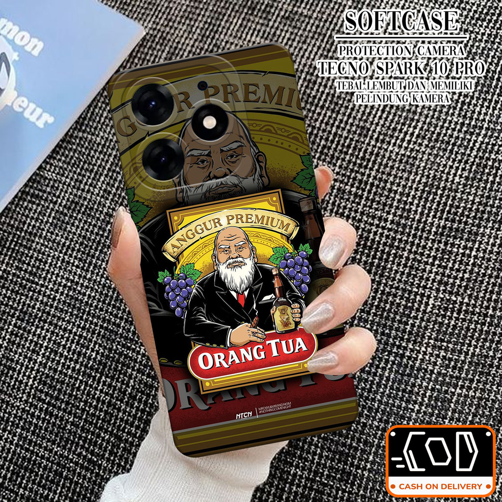 Softcase TECNO SPARK 10 PRO 2023 Soft Protection Camera Case TECNO SPARK 10 PRO 2023 Terbaru Pelindu