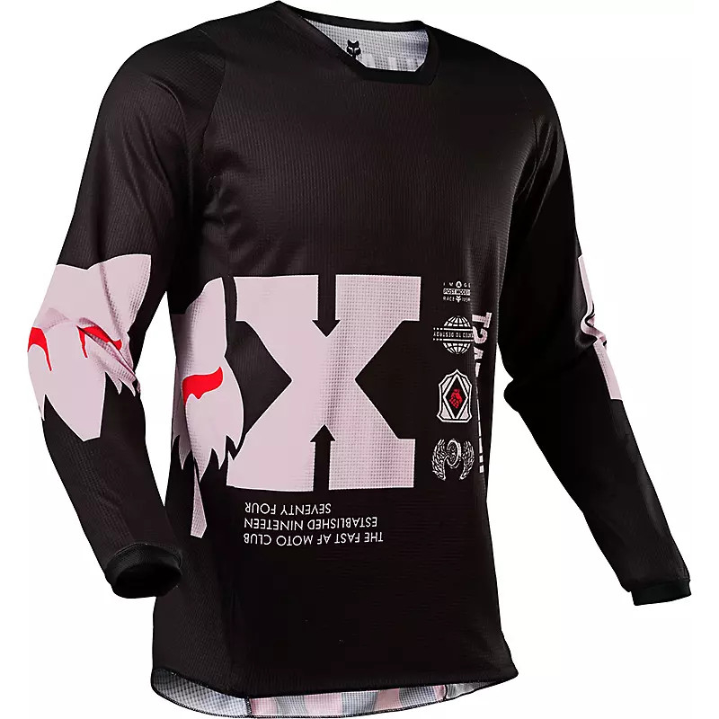 JERSEY TRAIL FOX RACING 180 ILLMATIK JERSEY [BLK]