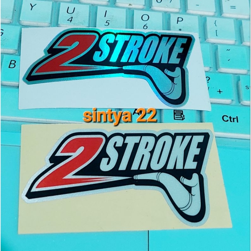 STICKER 2 STROKE PRINCUTT STICKER TERMURAH