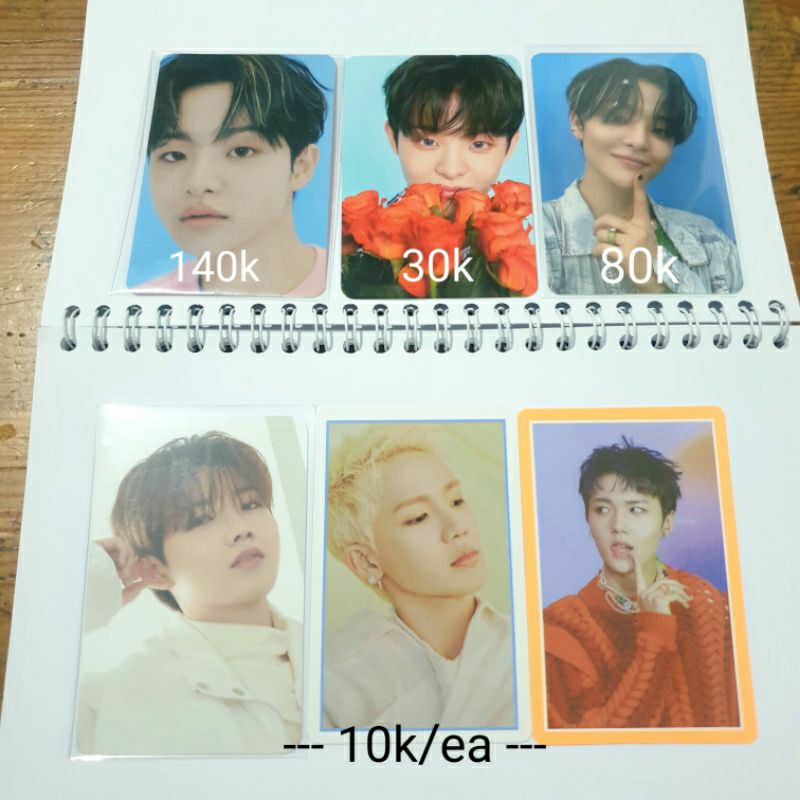 Photocard jihoon wonderwall blooming pob weverse junkyu hyunsuk doyoung konsep