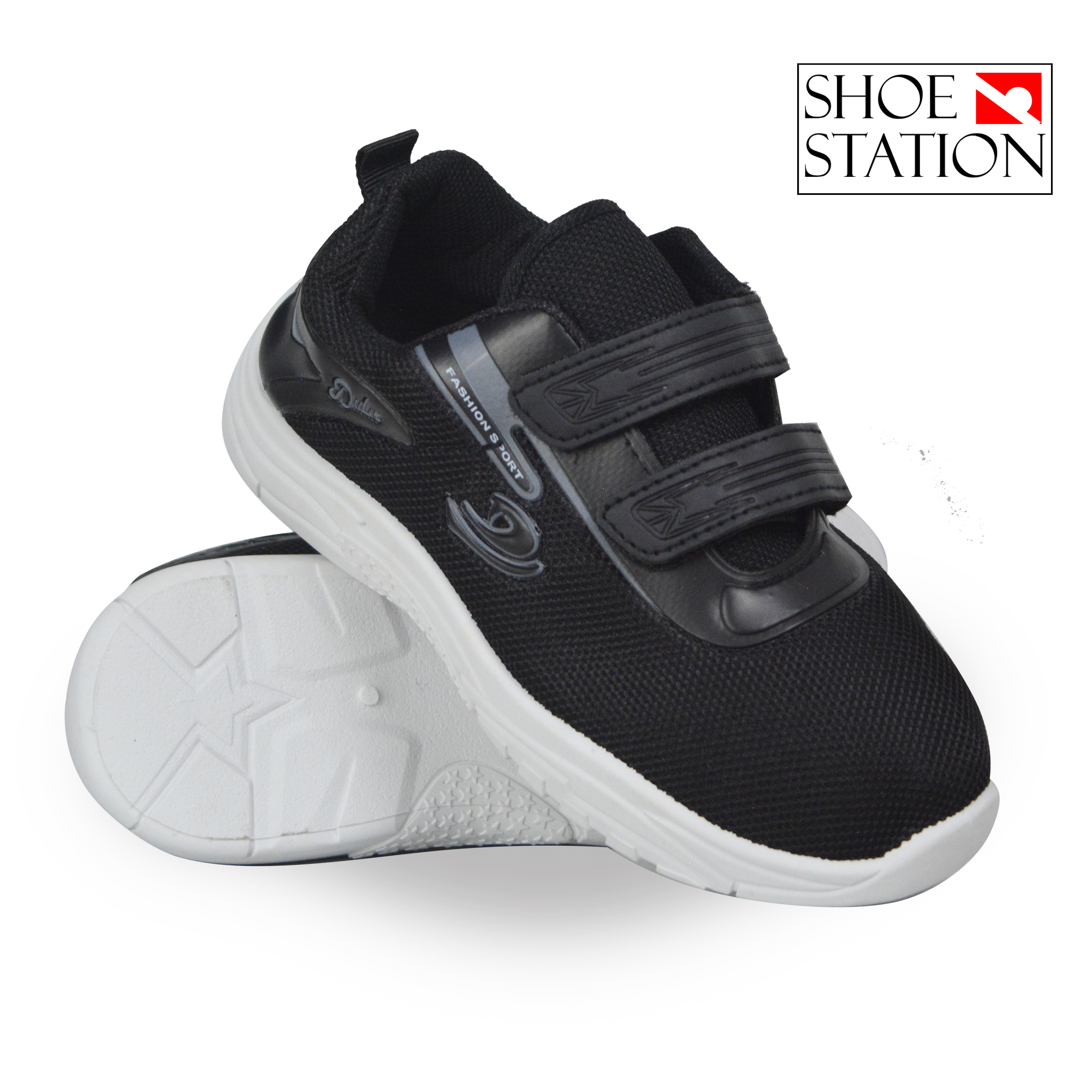 Sepatu Sekolah Sneakers Anak Dulux Perekat Size 32-35