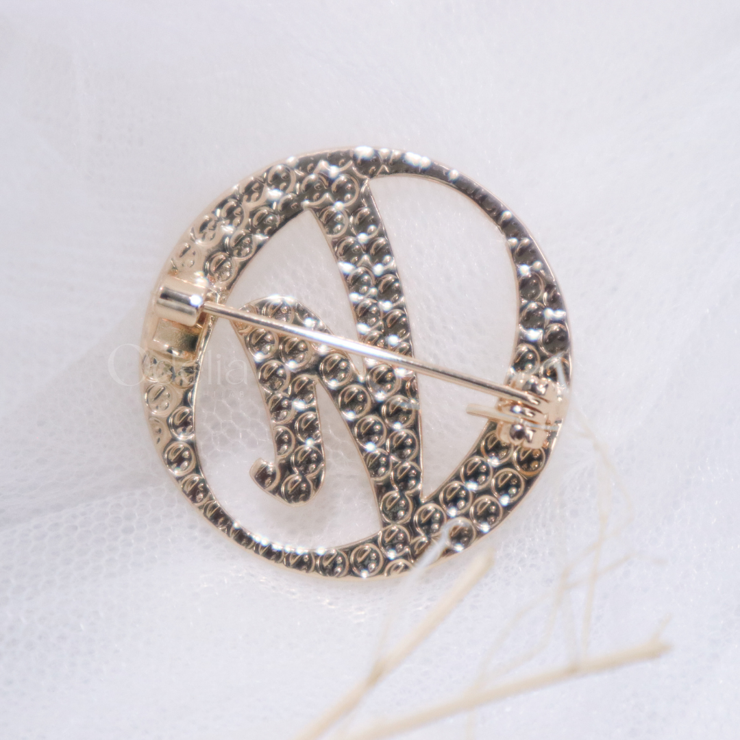 MONOGRAM BROOCH VOL 1 - ODELIA HIJAB