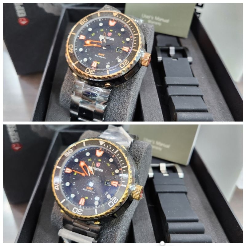 Jam tangan pria Expedition E 6727 E6727 GMT Sea Walker Original Garansi