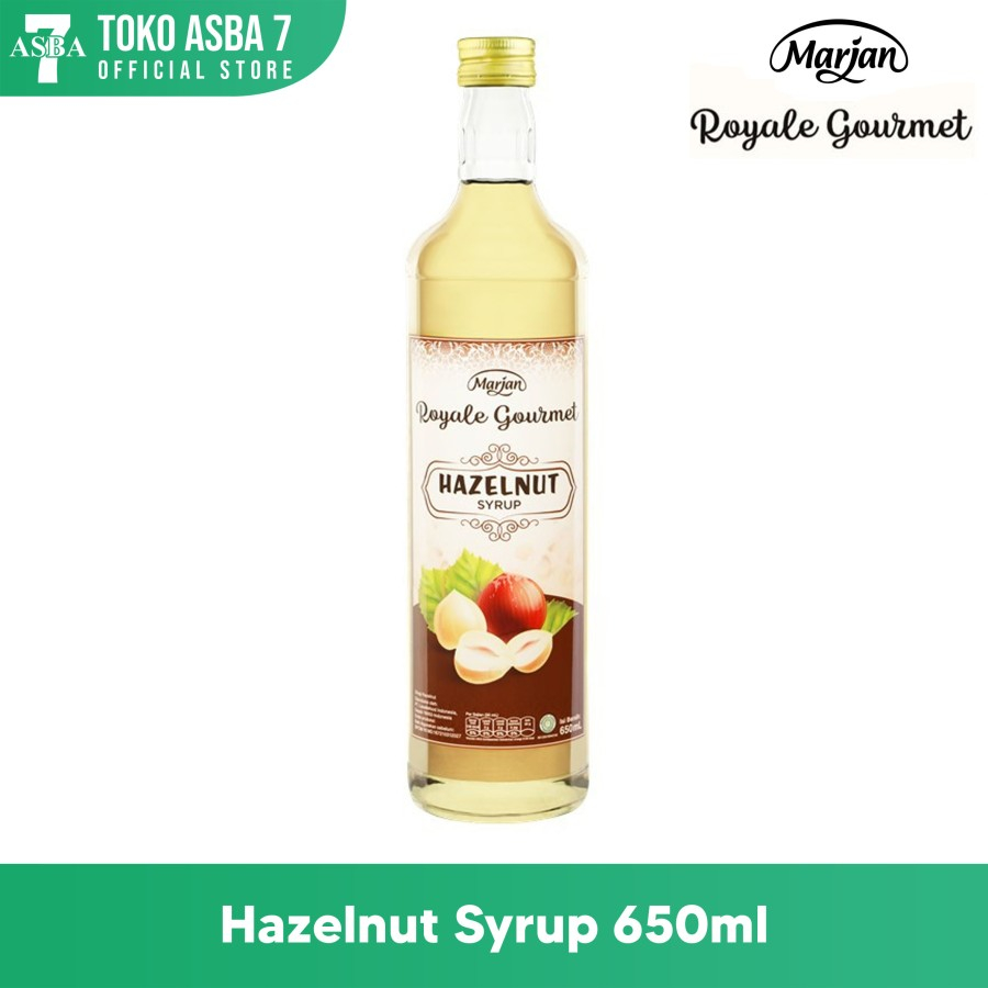 

MARJAN ROYALE GOURMET CARAMEL & HAZELNUT 650ML