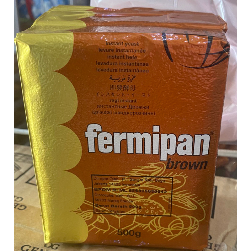 

Fermipan brown 500gram ragi instant
