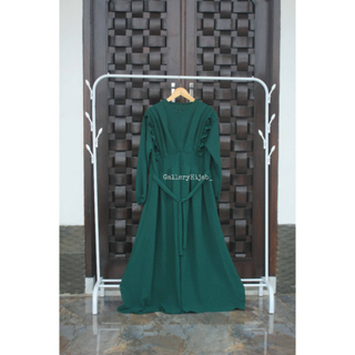 NADHIRA DRESS SIZE -S- BEST SELLER CRINKLE AIRFLOW