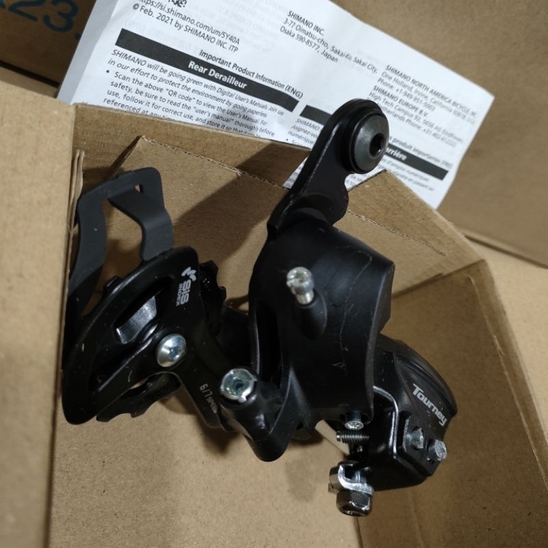 Rd Rear Derailleur 5 6 7 8 9 Speed Shimano Tourney TY-300D Sepeda Lipat Mtb Original