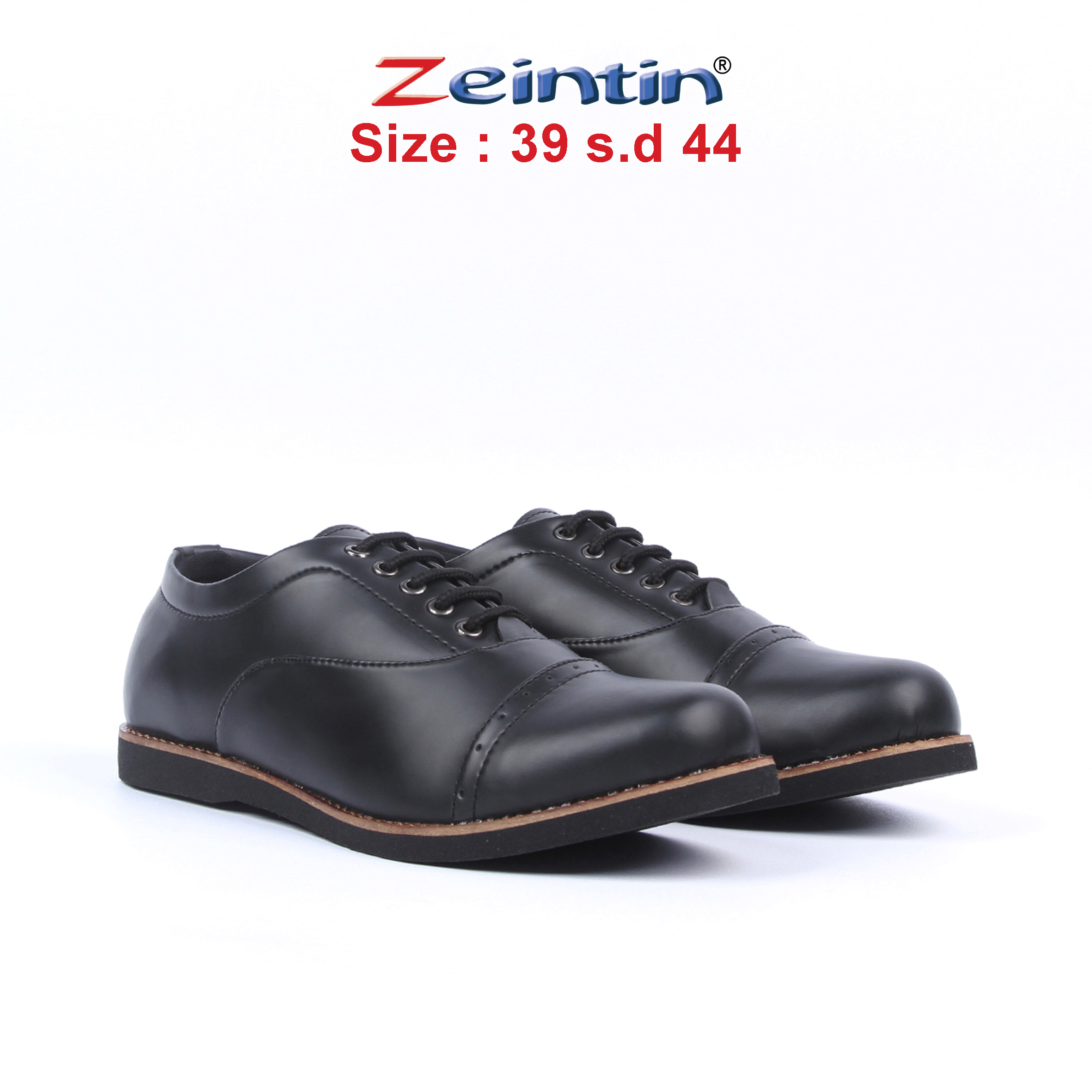 Zeintin - Sepatu Pria Sepatu Kulit Sintetis Formal Kerja Santai Pantofel Pria Kasual RG