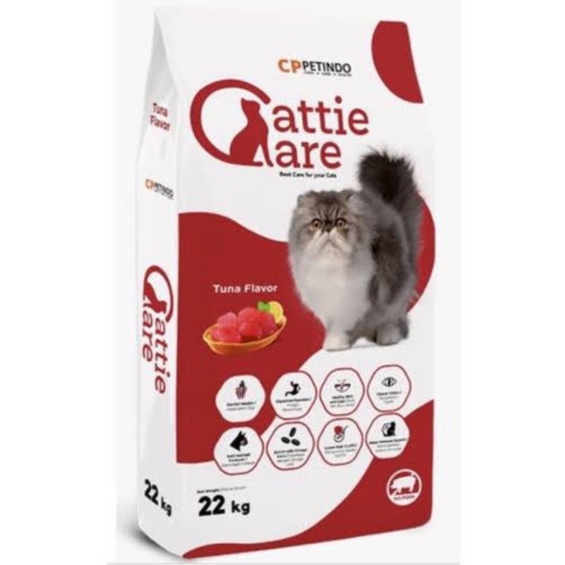 Makanan Kucing Cattie Care 20kg Makanan Kucing Dewasa Rasa Tuna