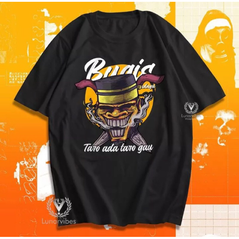 Kaos Bugis Taro Ada Taro Gau / Kaos distro Pria / Kaos Pria