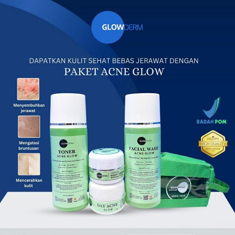 Glowderm Paket Acne Glow