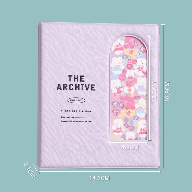 (Ready) Photostrip Album 4 cut collect book The Archive