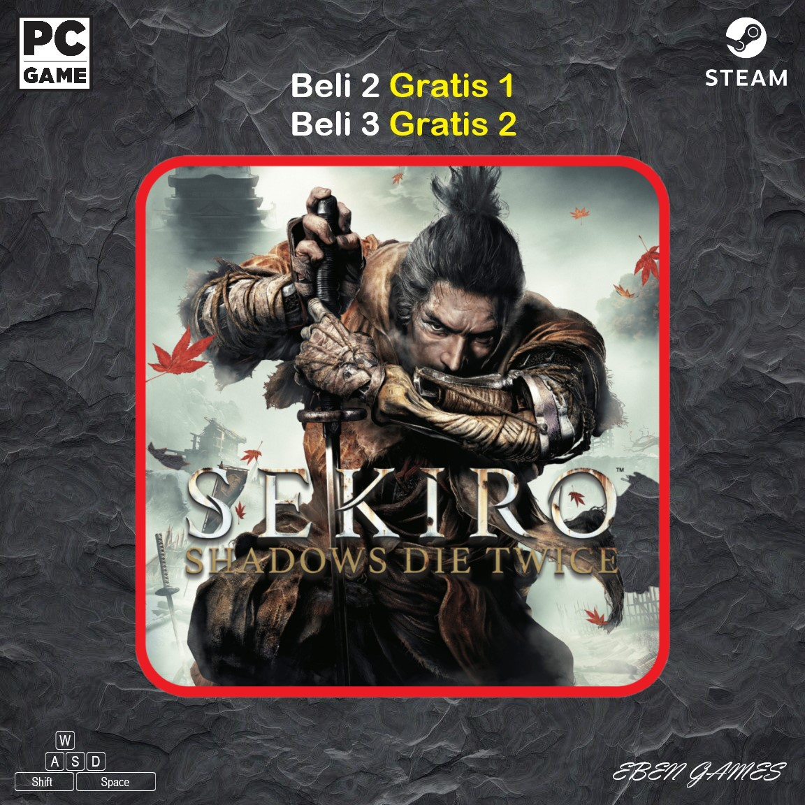 Sekiro Shadows Die Twice PC Games Steam