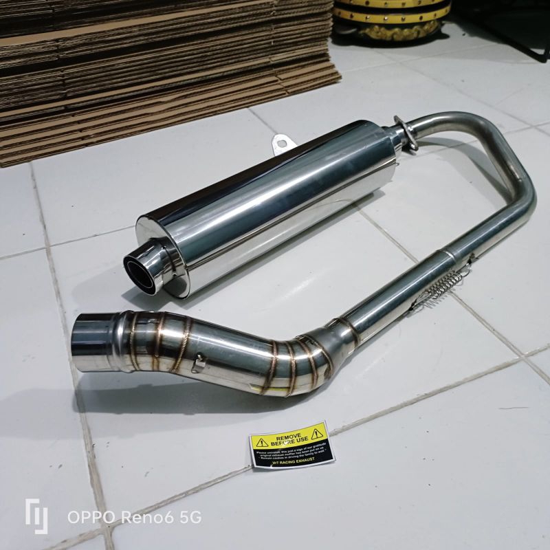 Knalpot Standar Racing CKD Pnp Satria Fu Vixion Cbr150 Byson R15v2 Tiger Verza