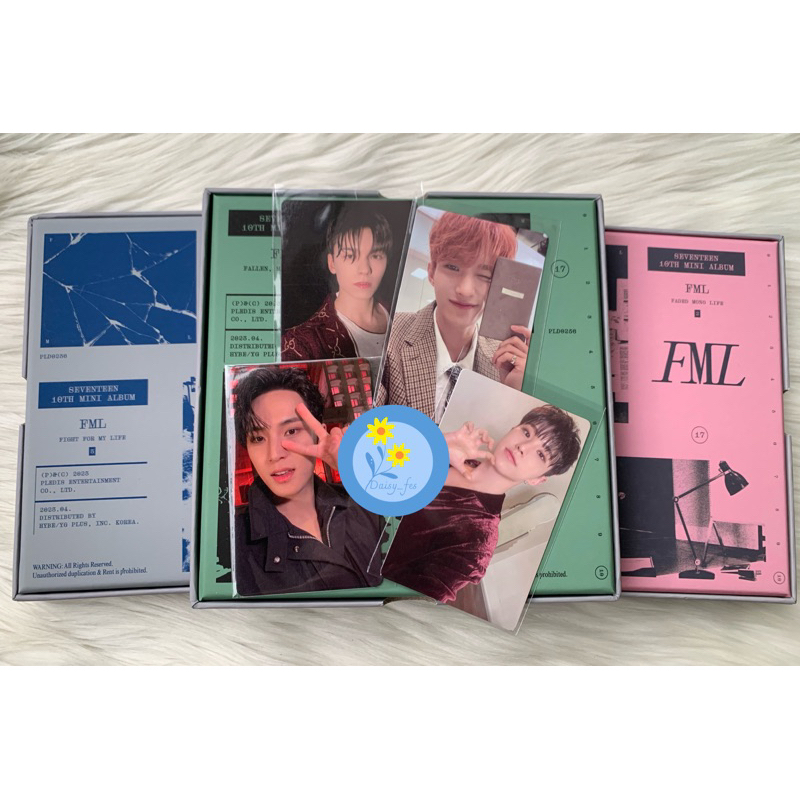 [READY STOCK] MINI ALBUM 10th FML SEVENTEEN PHOTOBOOK STIKER BOOKMARK POSTER POB PHONE TAP STRAP PHO