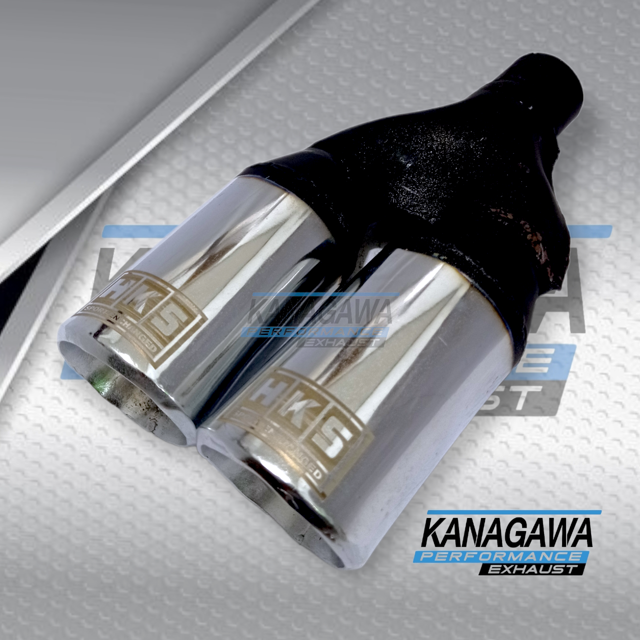 Knalpot SUOS Cabang Dobel Mobil Bensin Solar Truk