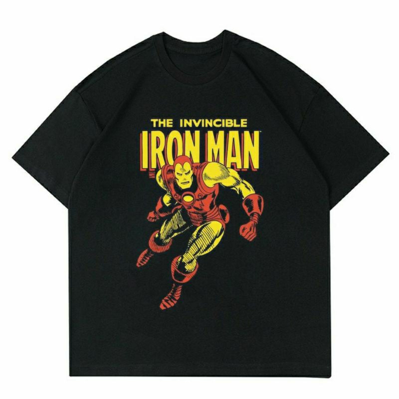 BAJU IRON MAN | T-SHIRT KAOS ANIMASI IRON MAN | KAOS BAJU KARTUN IRON MAN | KAOS BAJU MARVEL | BAJU 