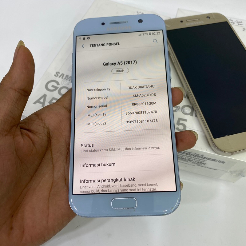 SAMSUNG A5 2017 second