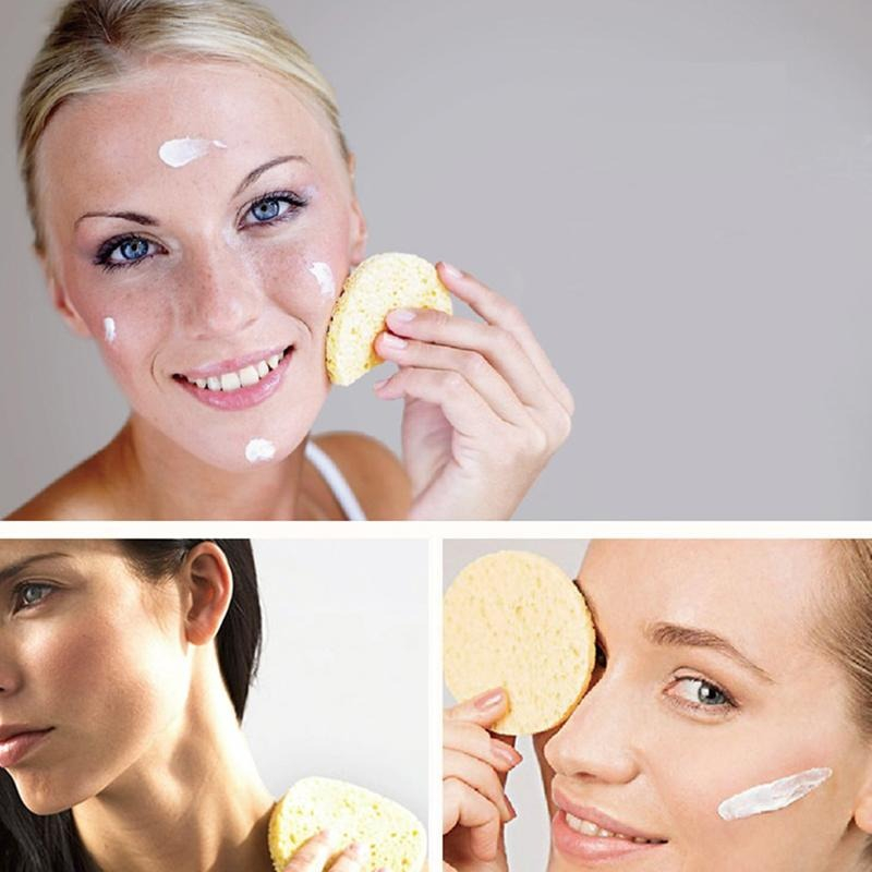 [SATUAN] Cellulose Cleansing Sponge - Spons Pembersih Wajah - Alat Kecantikan Makeup