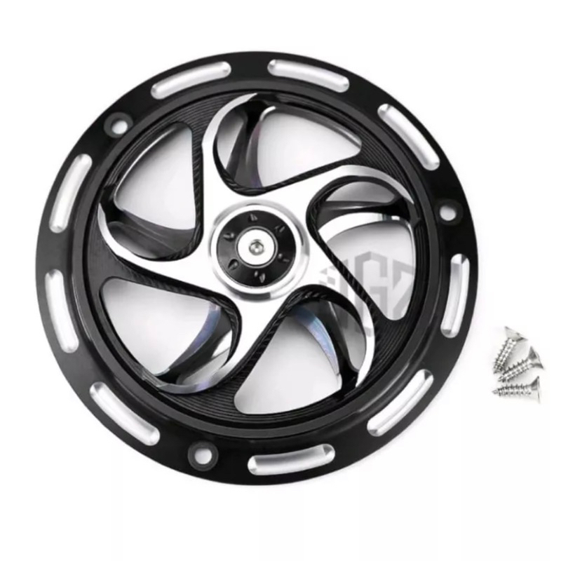 SPINNER COVER PELINDUNG KIPAS RADIATOR CNC VESPA SPRINT PRIMAVERA LX S125 SCOOPY BEAT FI MIO VARIO COVER KIPAS SPINNER CNC