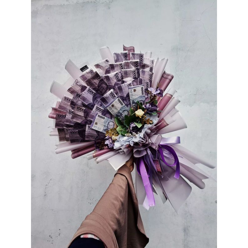 MONEY BOUQUET - BUKET UANG KADO PERNIKAHAN WISUDA TEMAN