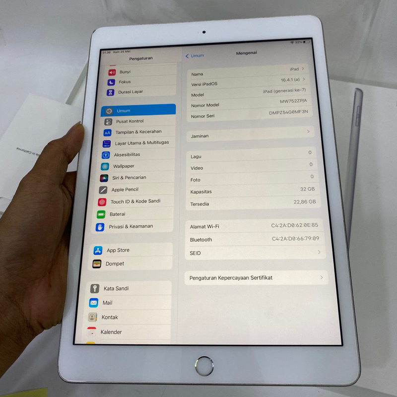 apple ipad gen 7 32gb wifi