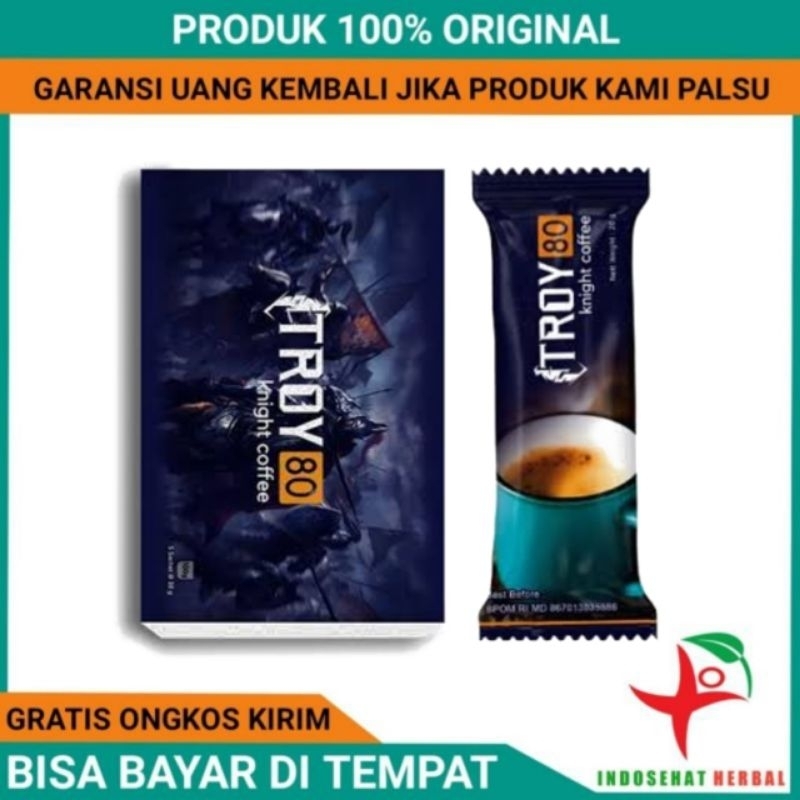 

KOPI TROY 80 ORIGINAL MINUMAN COFFEE PENAMBAH STAMINA PRIA DI RANJANG