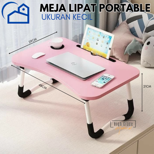 Meja Laptop uk besar - MEJA LIPAT / MEJA PORTABLE SERBAGUNA homestation