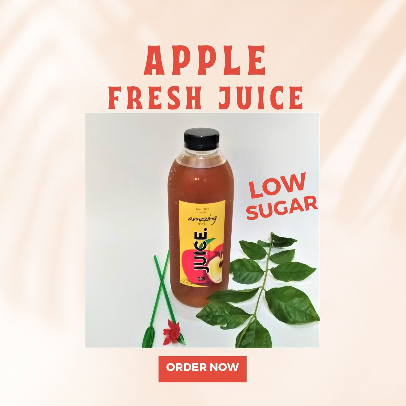 

Juice of The Day APPLE Jus Apel 250 ml 600 ml 1 Liter