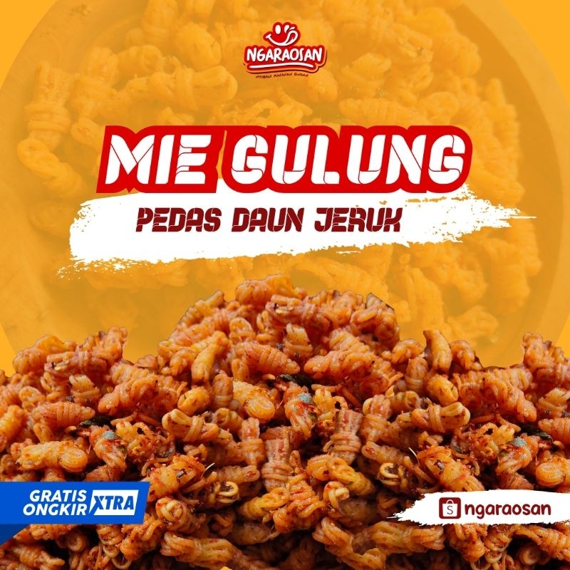 

PAKET RESELLER 5 KG MIE GULUNG PEDAS DAUN JERUK