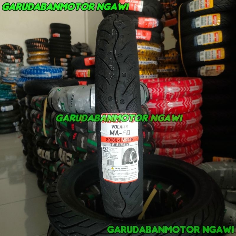 BAN MOTOR MAXXIS VOLANS 80/80 RING 17 TUBBLES