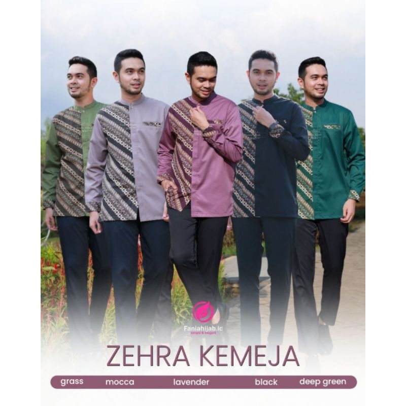 ZEHRA KEMEJA COUPLE/BY FANIA HIJAB