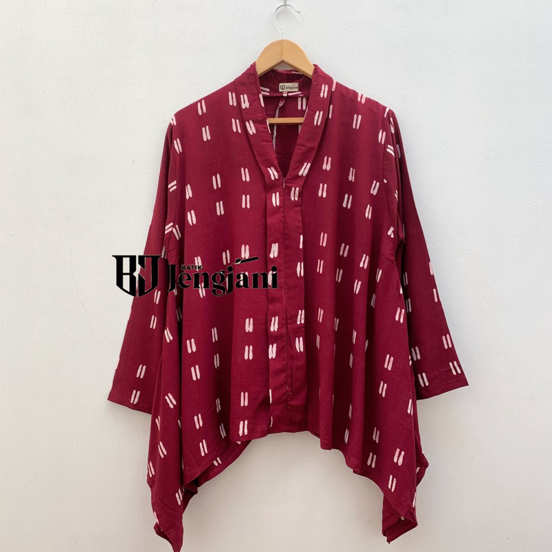 Blouse Kartini Batik Shibori Jumputan | Widuran Blouse