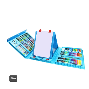 

[CZM] ART SET TERLENGKAP isi 208 Pcs Crayon Anak Full Set Alat Lukis Best Seller
